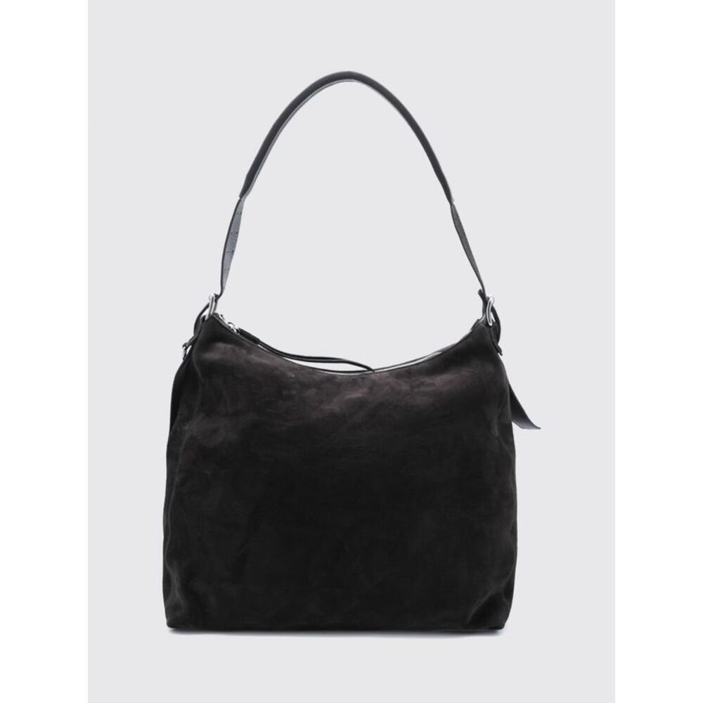 Lemaire Men Lemaire Suede Leather Tote Bag With Zip Closure